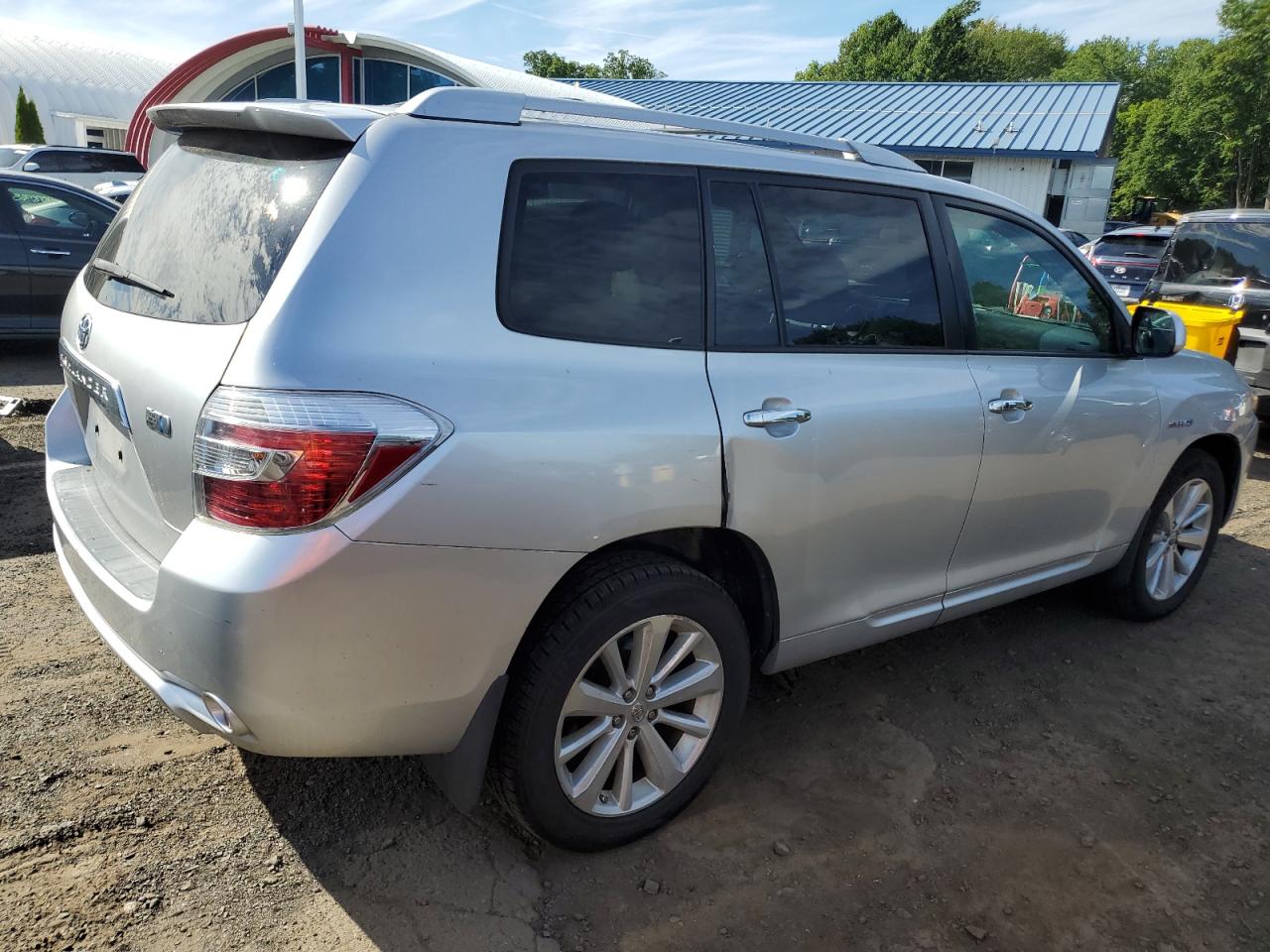 2010 Toyota Highlander Hybrid Серебряный vin: JTEBW3EH9A2046130