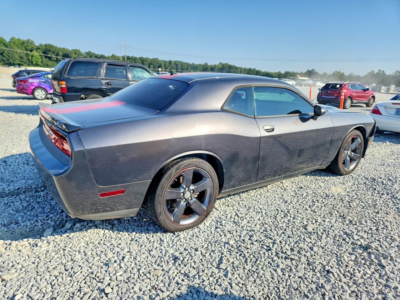 2014 Dodge Challenger Sxt Gray vin: 2C3CDYAGXEH142584