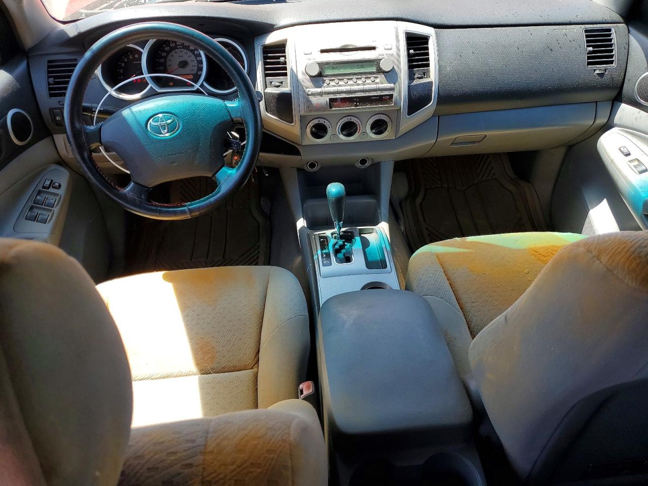 2006 Toyota Tacoma Double Cab Prerunner Long Bed Красный vin: 5TEKU72NX6Z287001