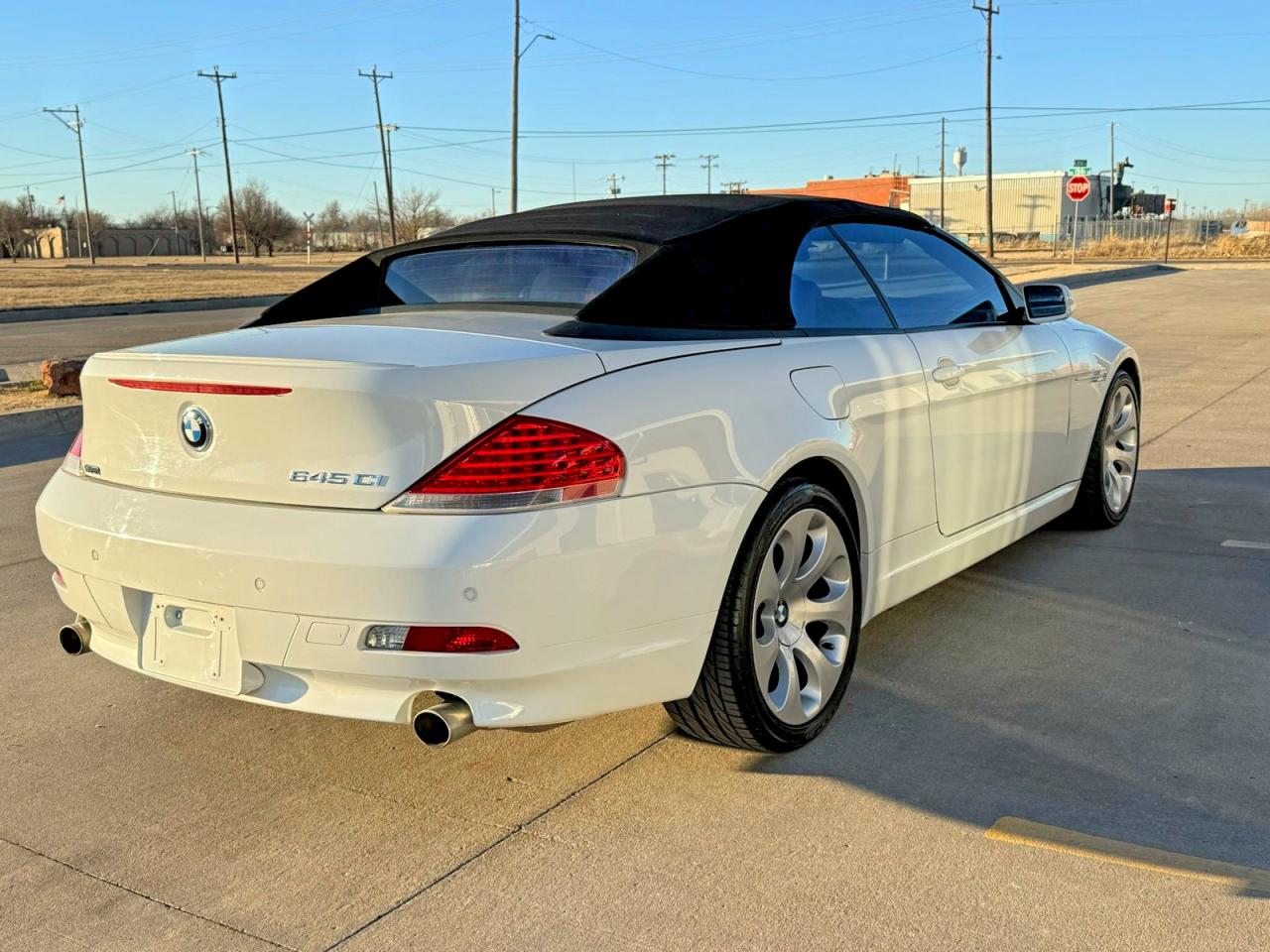 2004 Bmw 645 Ci Automatic White vin: WBAEK73454B322132