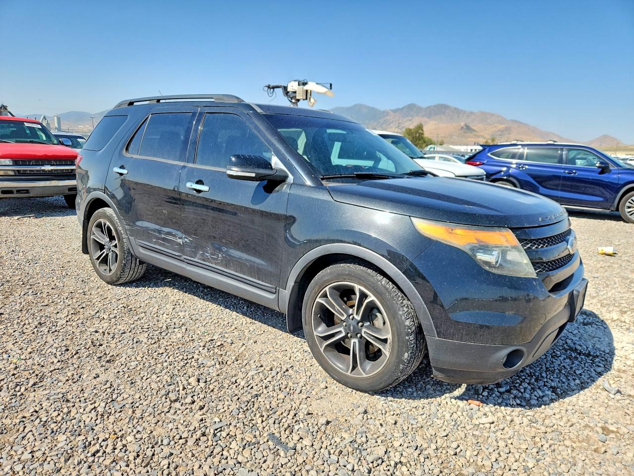 2014 Ford Explorer Sport Черный vin: 1FM5K8GT5EGB00734