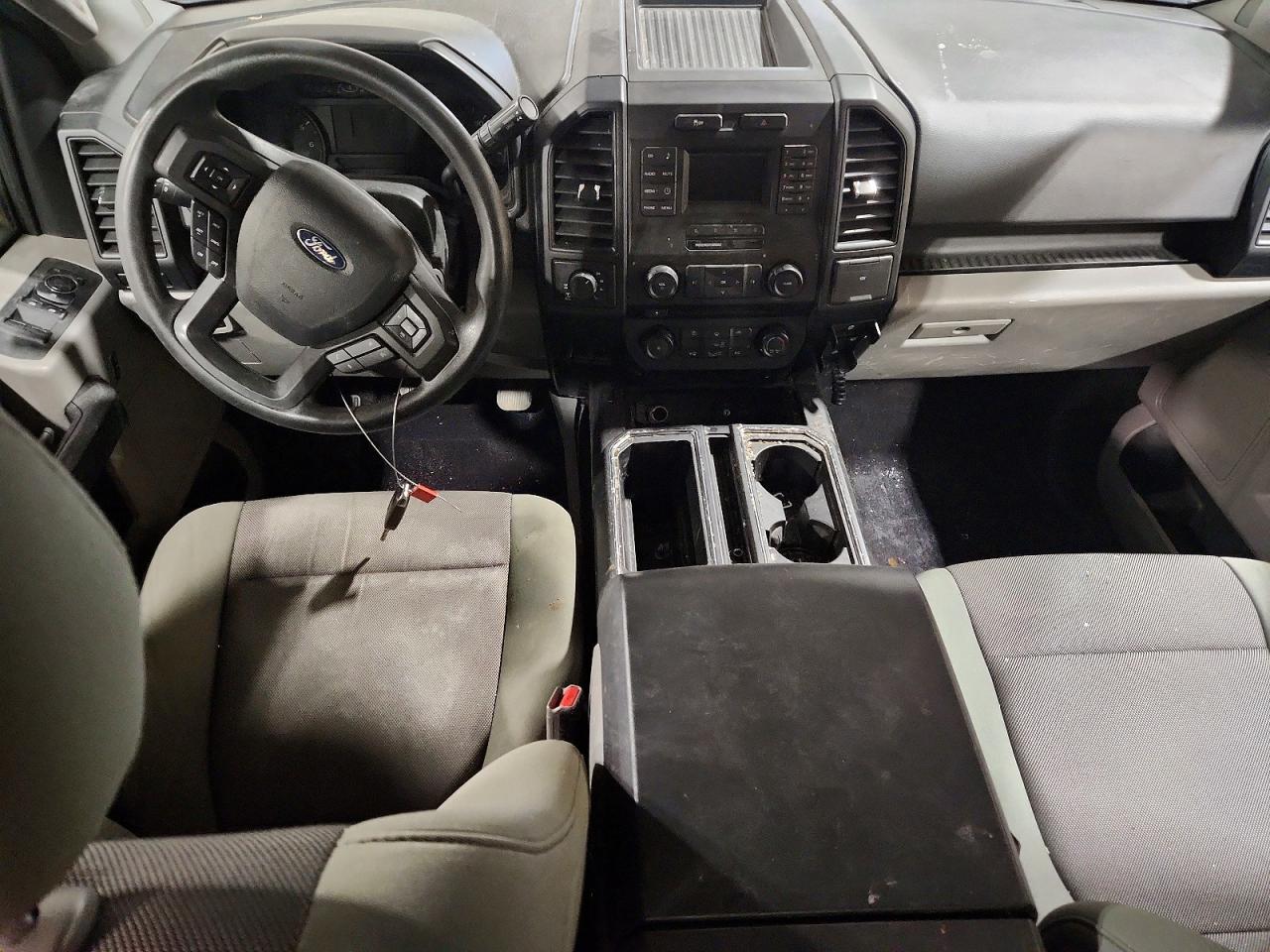 2015 Ford F150 Supercrew Silver vin: 1FTEW1EG9FKE55166