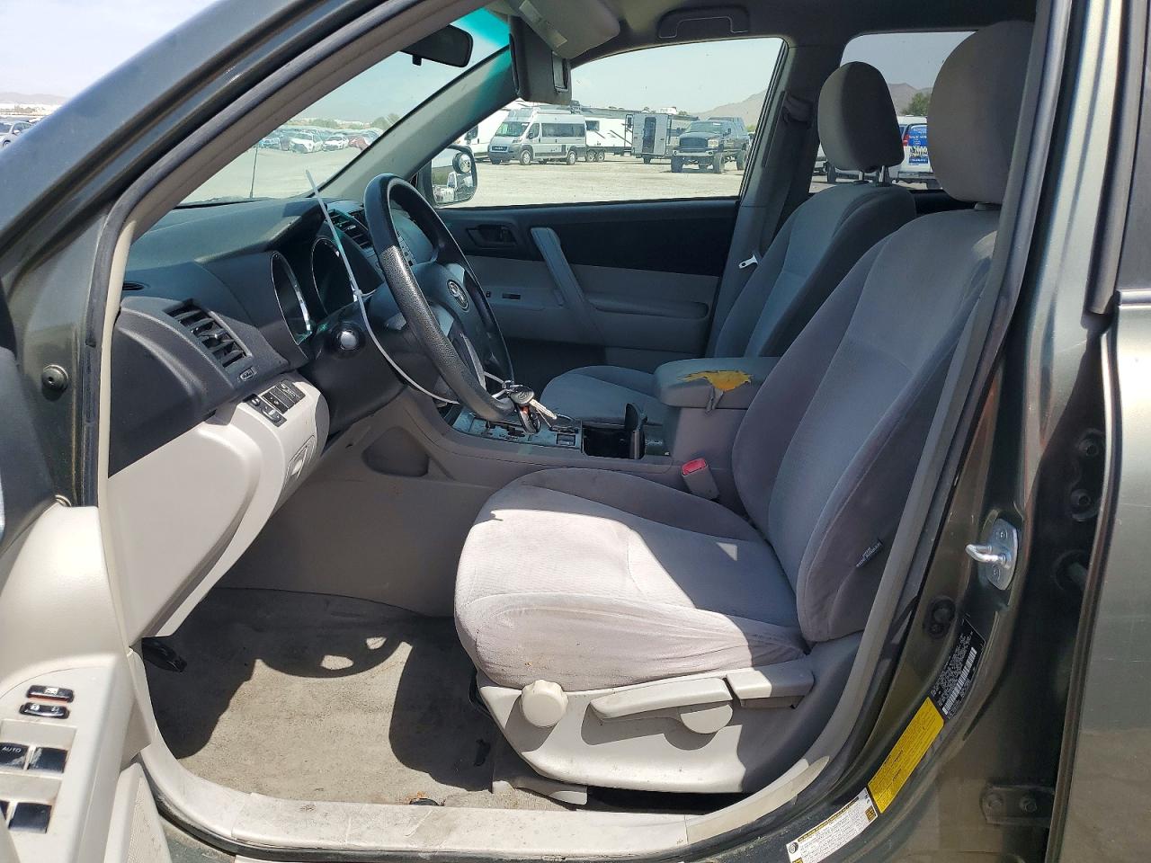 2008 Toyota Highlander Base Gray vin: JTEES41AX82046798