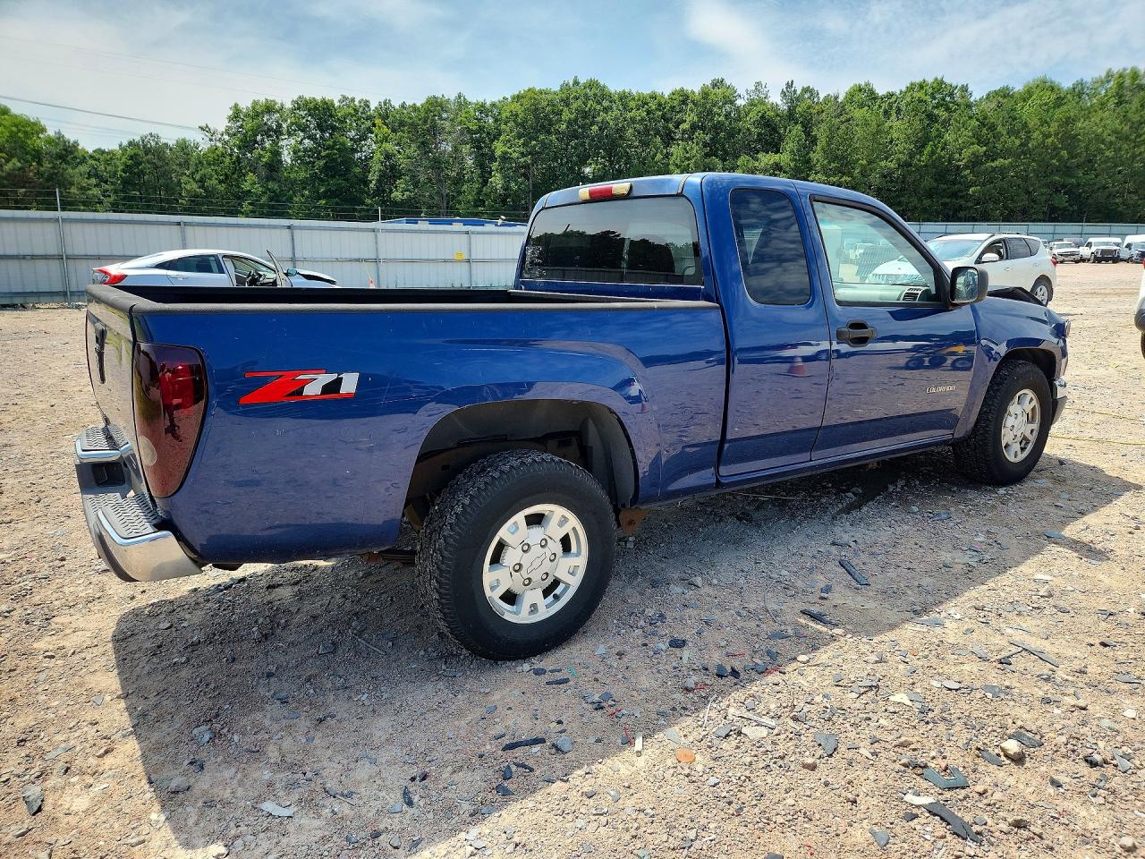 2005 Chevrolet Colorado Синий vin: 1GCDS196958155406