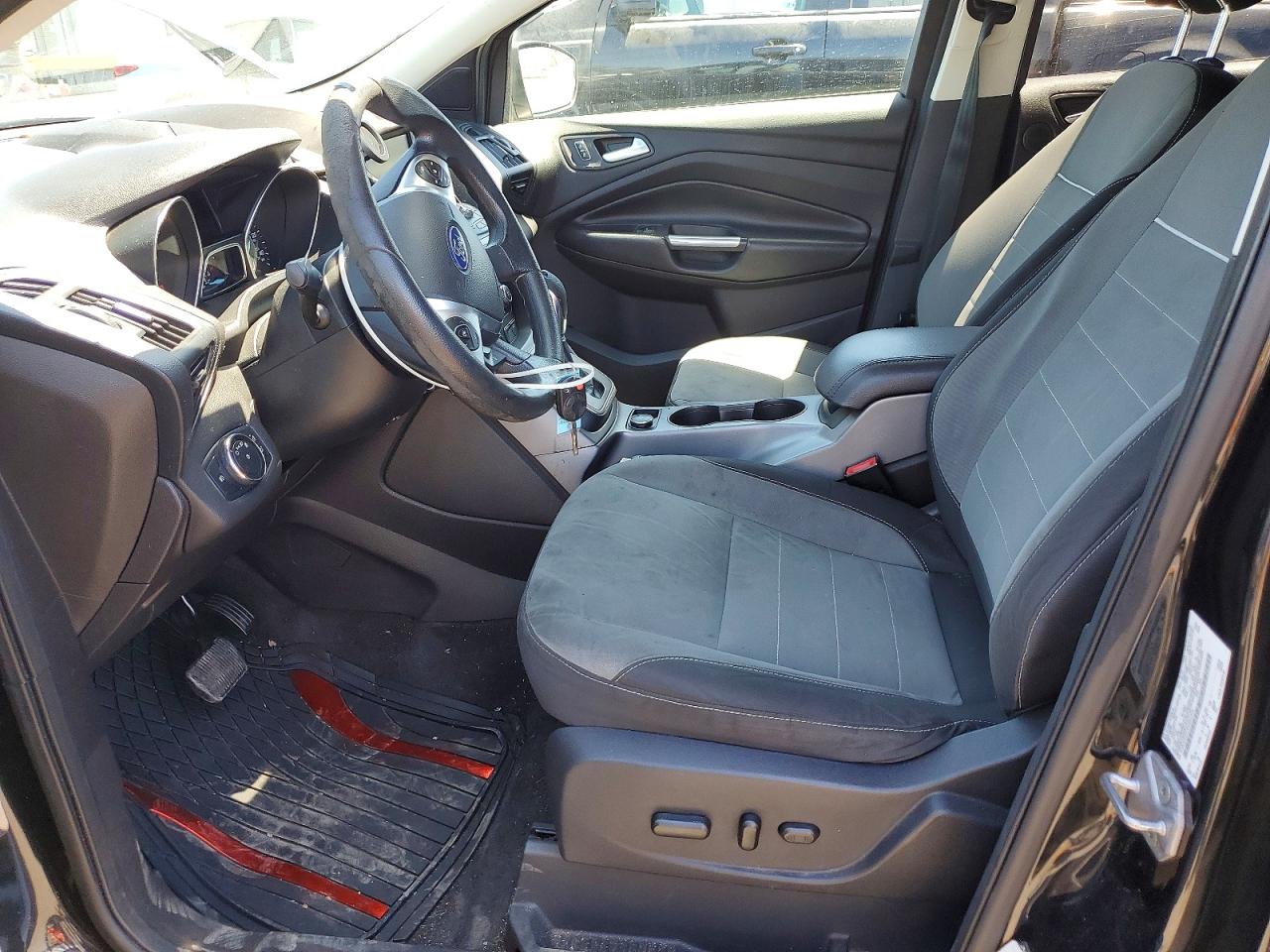 2014 Ford Escape Se Black vin: 1FMCU0GX7EUB01374