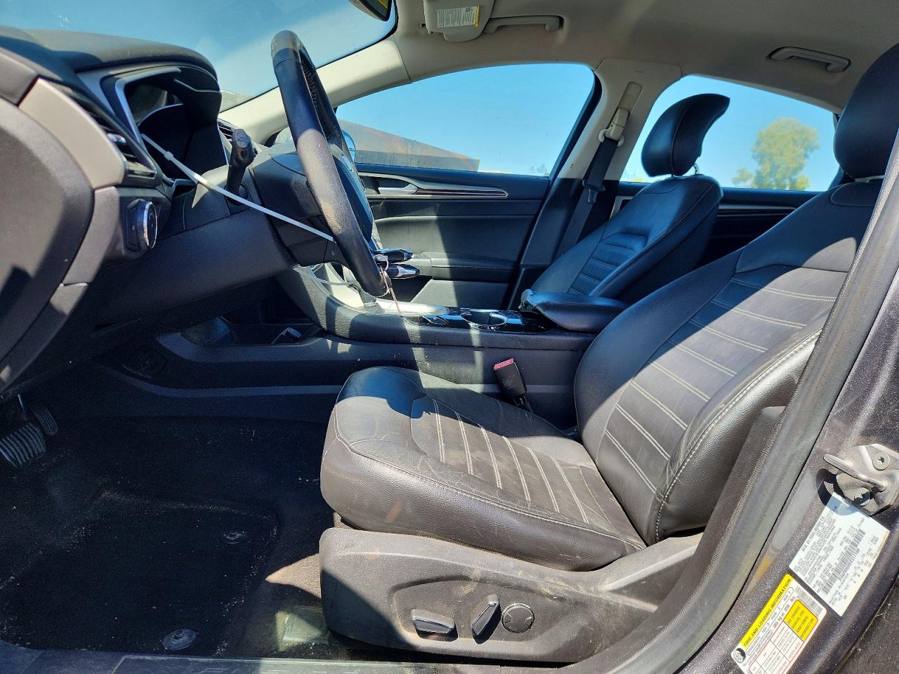 2014 Ford Fusion Se Gray vin: 3FA6P0HD0ER317108