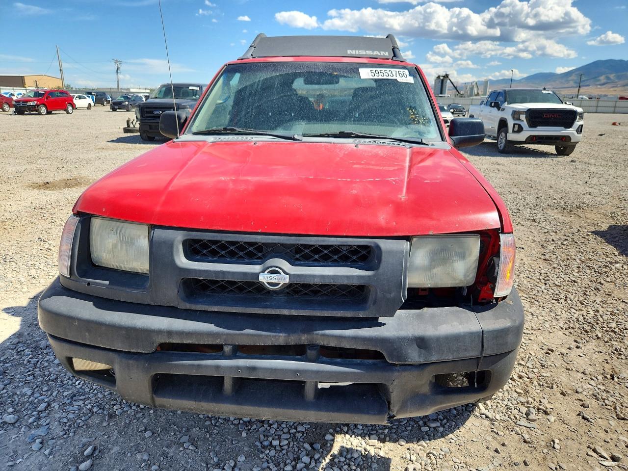 2000 Nissan Xterra Xe-v6 Red vin: 5N1ED28Y0YC528319