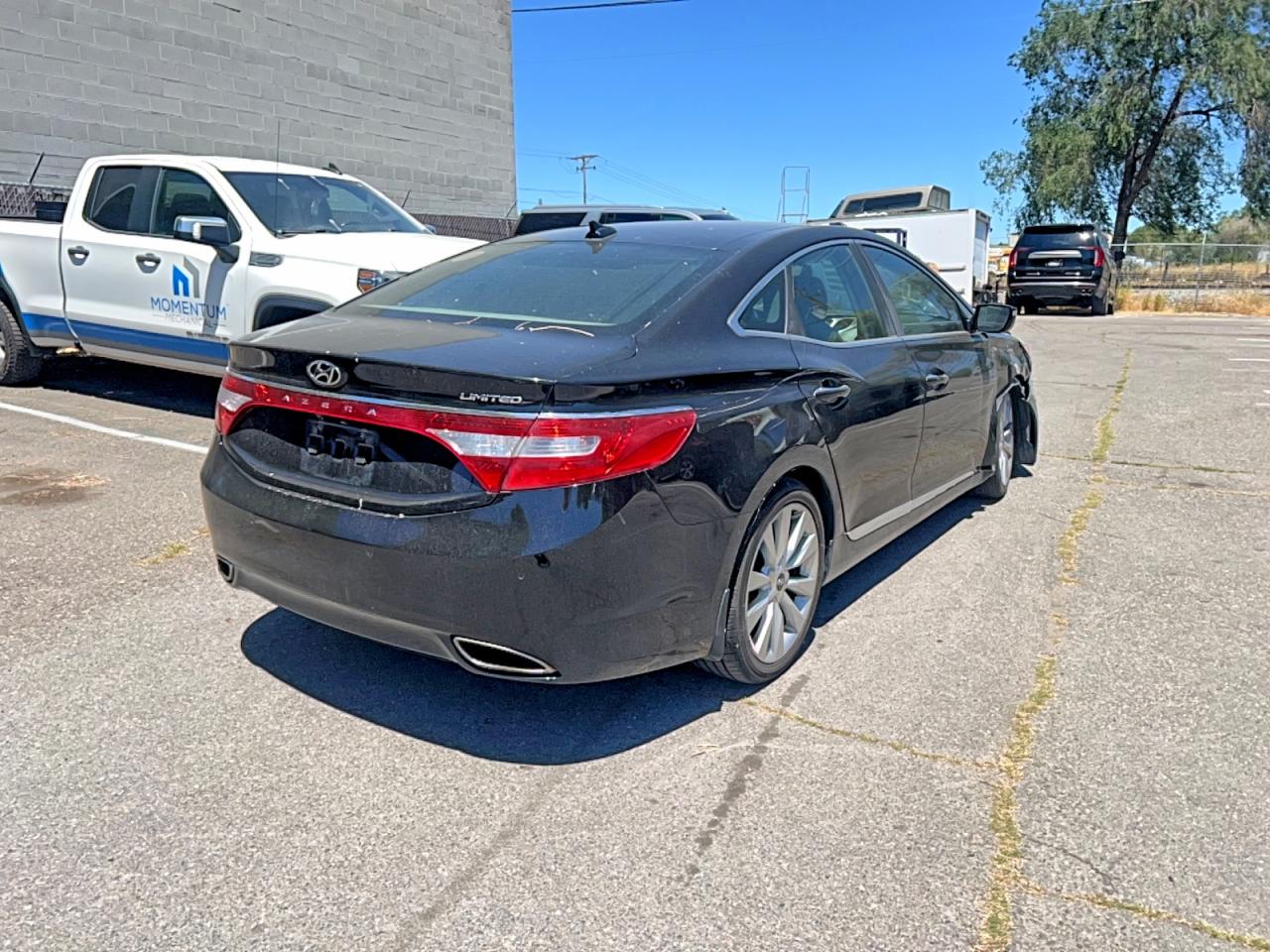 2014 Hyundai Azera Limited Black vin: KMHFH4JG8EA360393