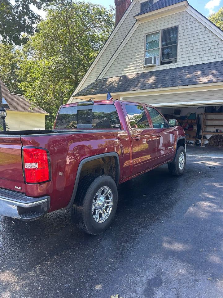 2015 Gmc Sierra K15 Бордовый vin: 3GTU2UEH5FG309596