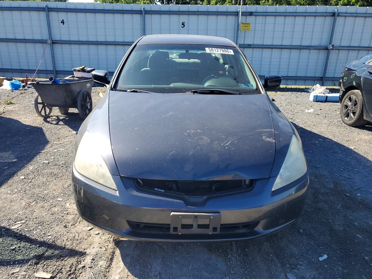 2003 Honda Accord Lx Gray vin: 1HGCM56393A117172