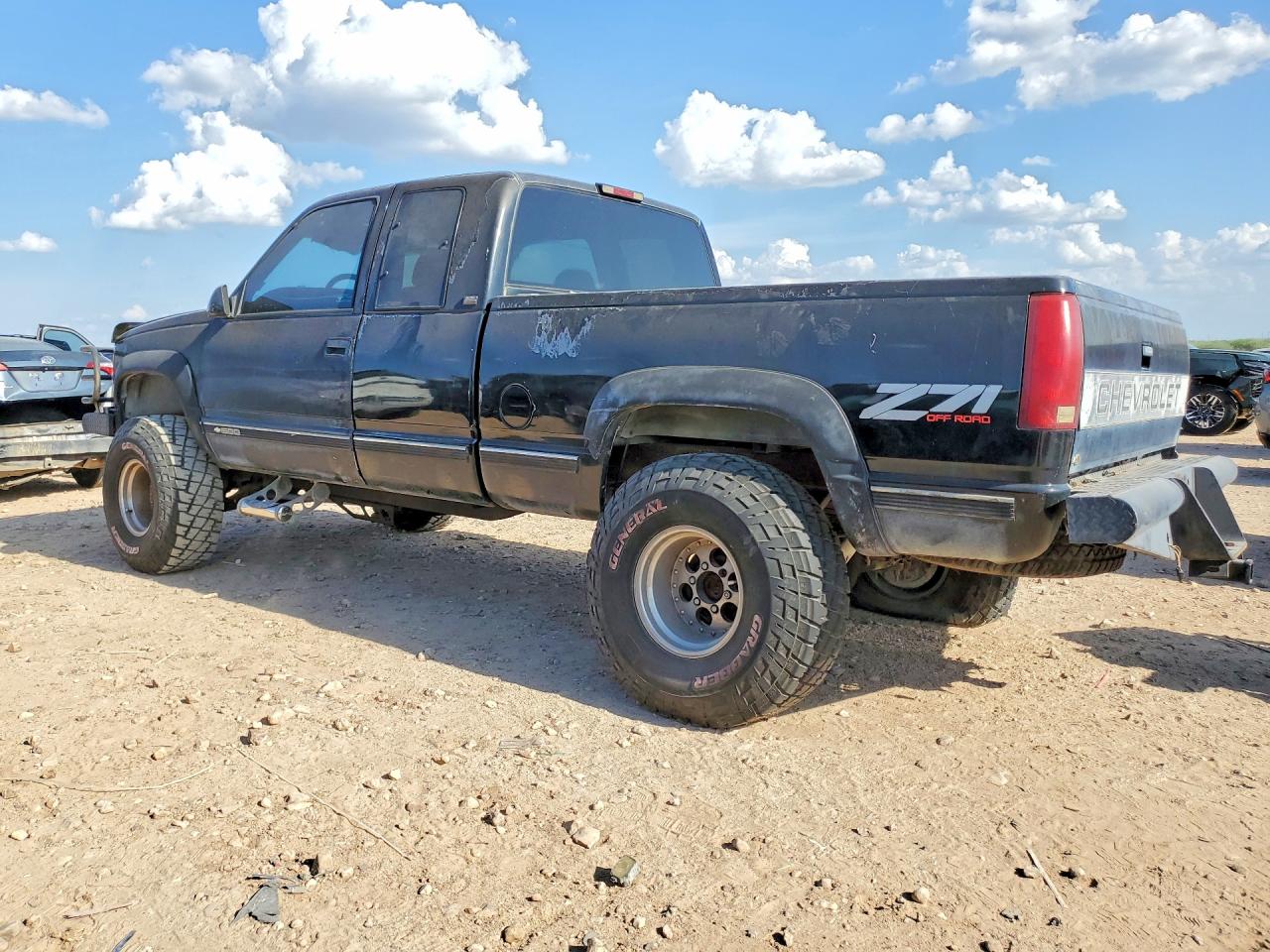 1995 Chevrolet Gmt-400 K1500 Black vin: 2GCEK19K5S1239951