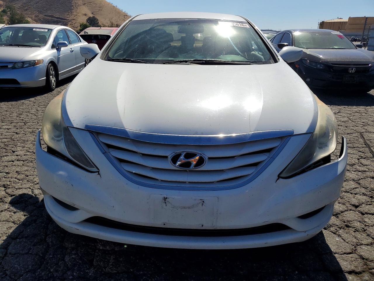2012 Hyundai Sonata Gls White vin: 5NPEB4AC6CH498762