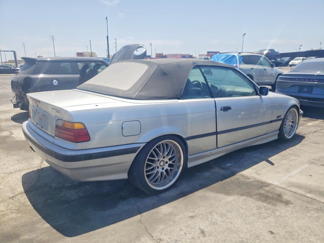 1996 Bmw 328 Ic Automatic Gray vin: WBABK8329TET94083