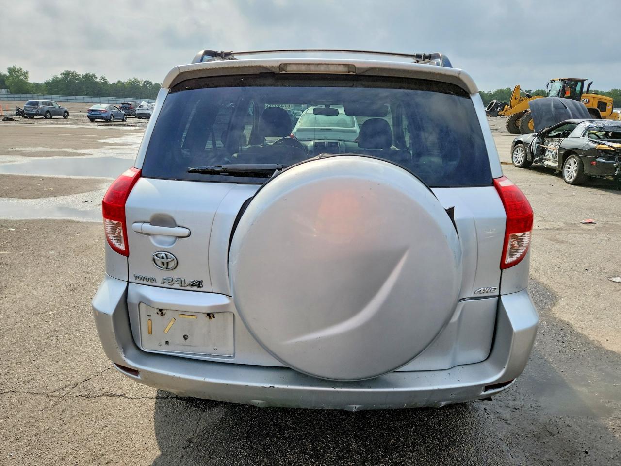 2007 Toyota Rav4 Base Silver vin: JTMBD33V576029975