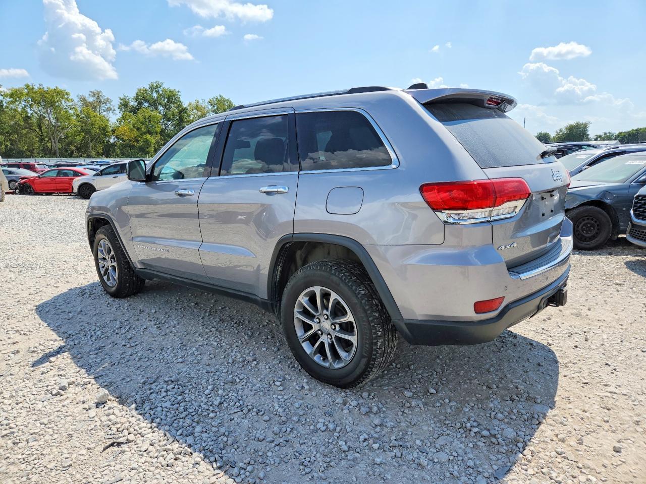 2015 Jeep Grand Cherokee Limited Silver vin: 1C4RJFBG3FC604635