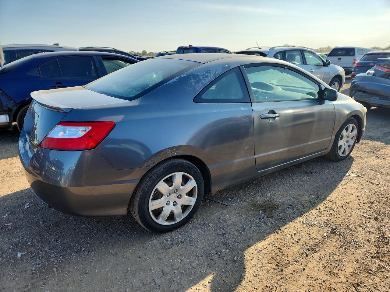2009 Honda Civic Lx Gray vin: 2HGFG12609H510159