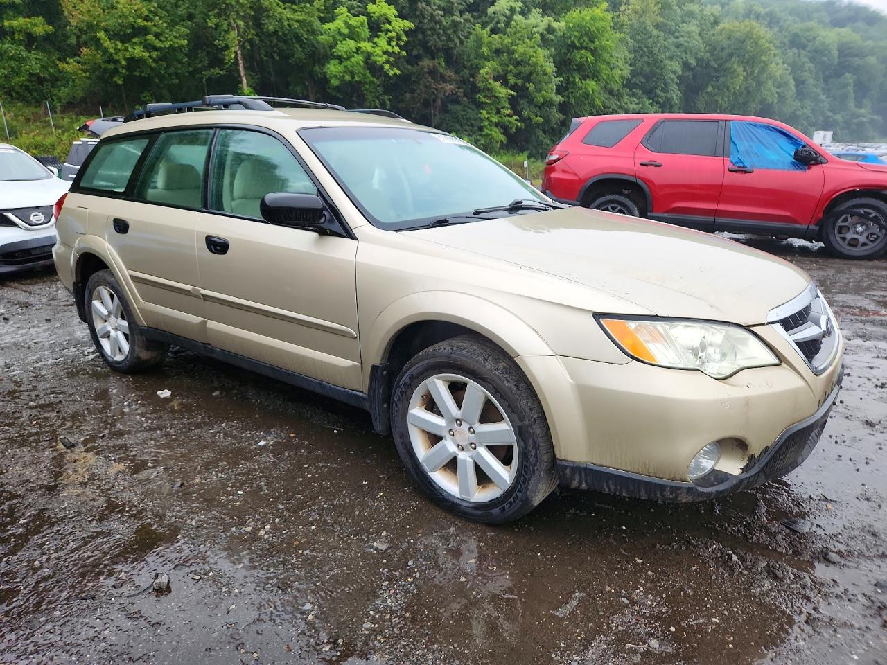 2008 Subaru Outback 2.5i Gold vin: 4S4BP61C587328612