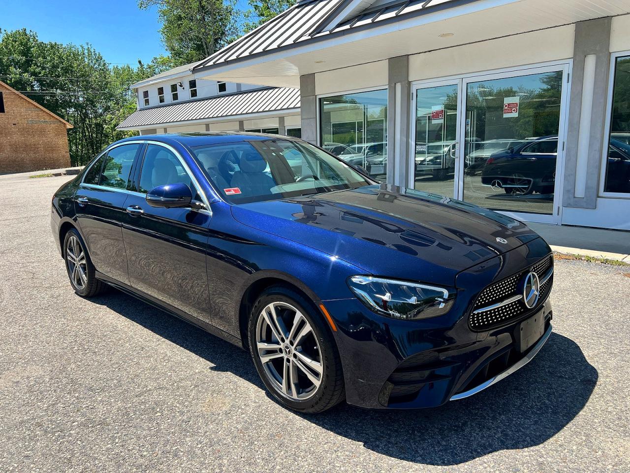 2022 Mercedes-benz E 350 4matic Blue vin: W1KZF8EB3NB032781