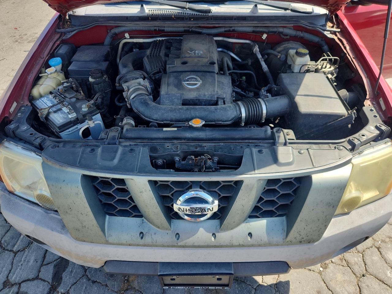 2008 Nissan Xterra X Maroon vin: 5N1AN08W48C522604