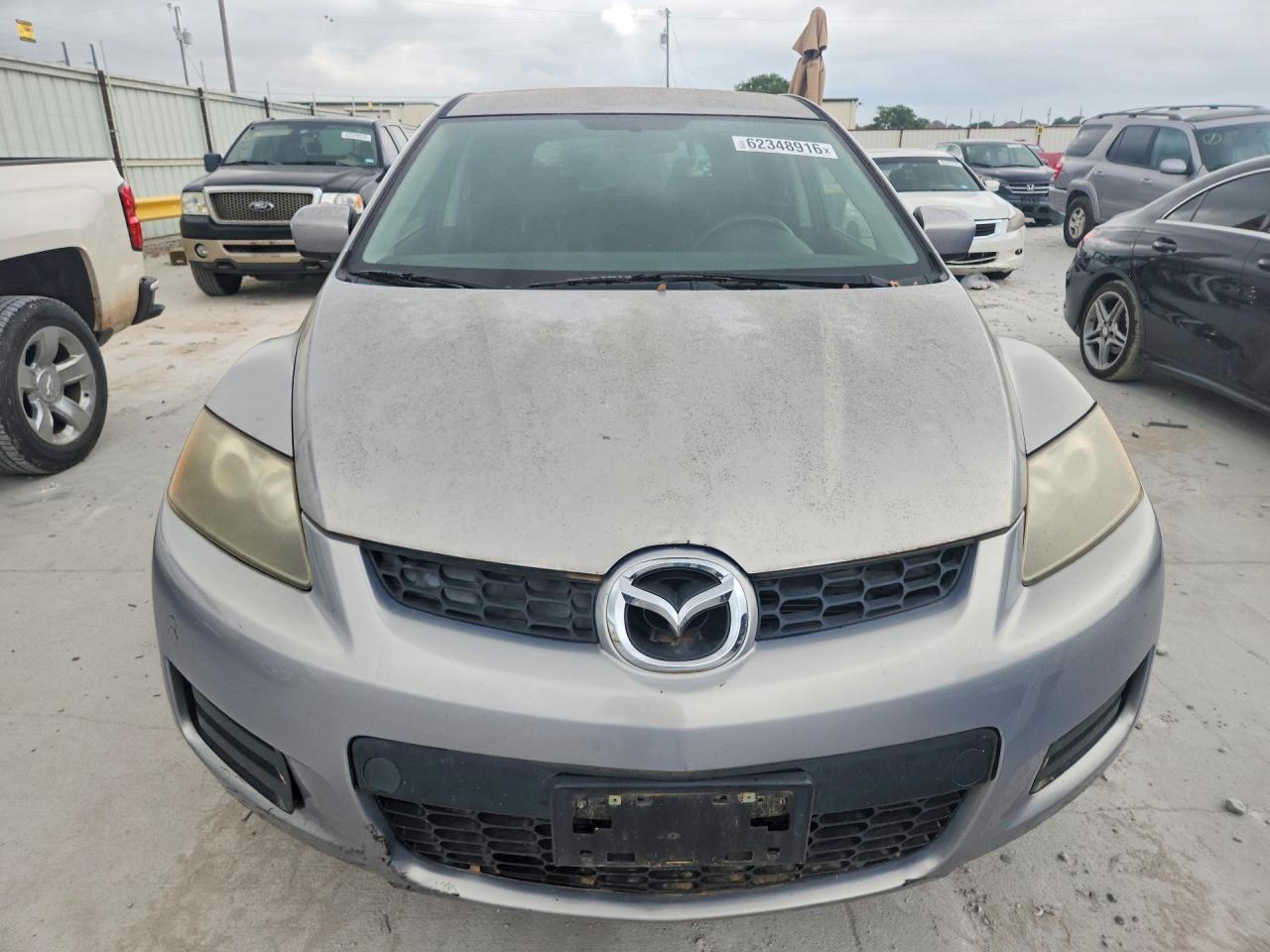 2008 Mazda Cx-7 Silver vin: JM3ER29L480204890