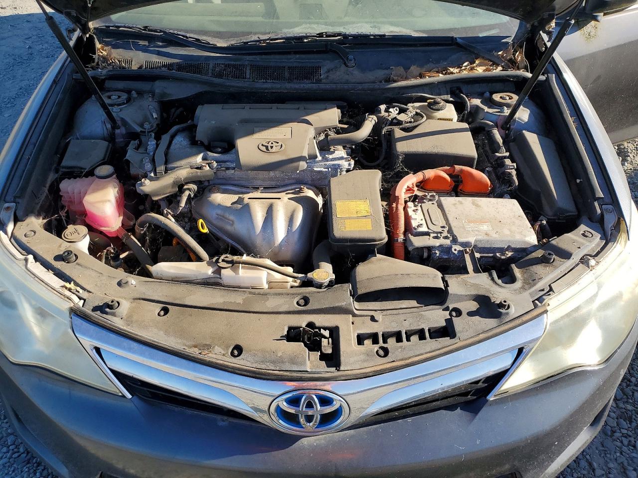 2013 Toyota Camry Hybrid Le Gray vin: 4T1BD1FK2DU096445