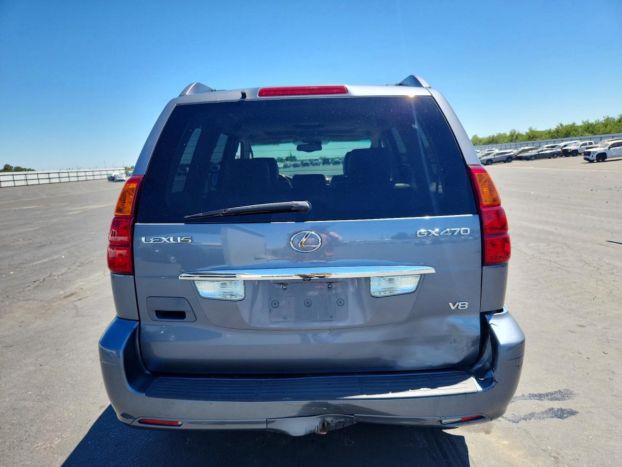 2006 Lexus Gx 470 Gray vin: JTJBT20X660099017