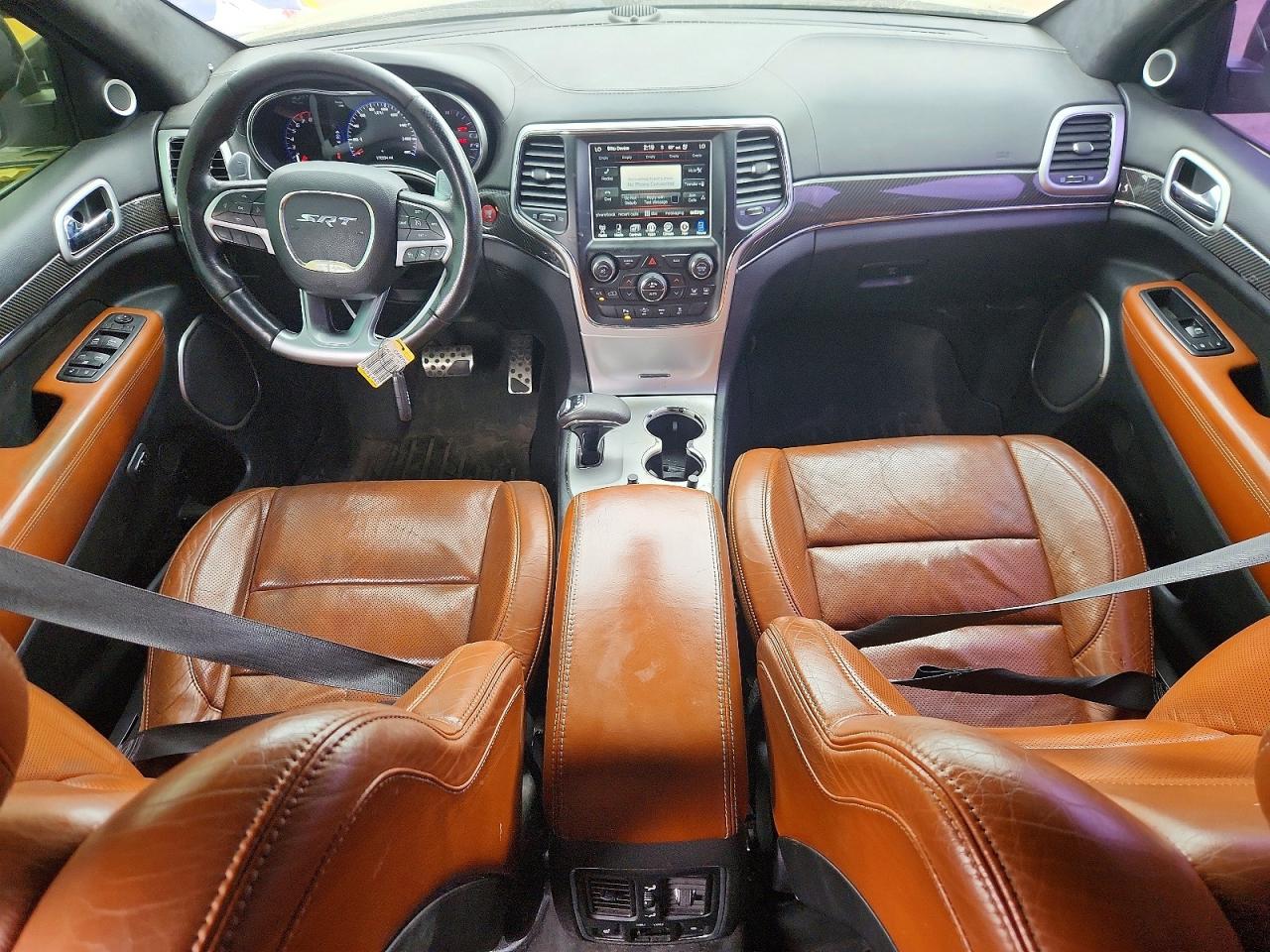 2014 Jeep Grand Cherokee Srt-8 Black vin: 1C4RJFDJ7EC306533
