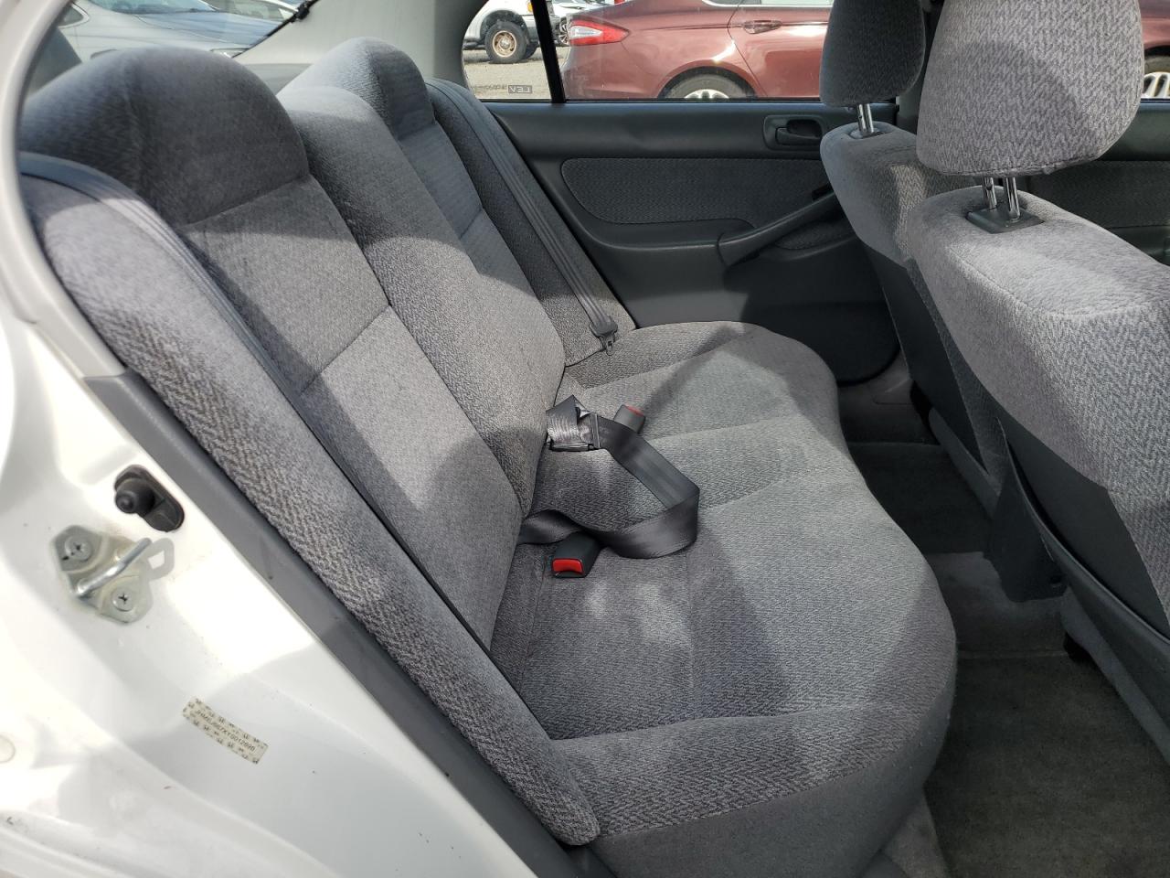 2000 Honda Civic Lx Белый vin: JHMEJ667XYS012696