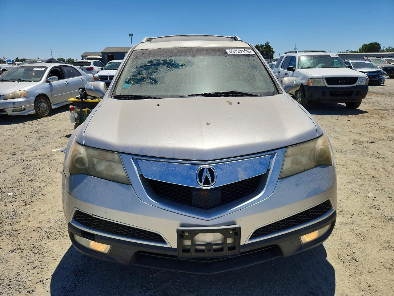 2011 Acura Mdx Advance Silver vin: 2HNYD2H74BH541520