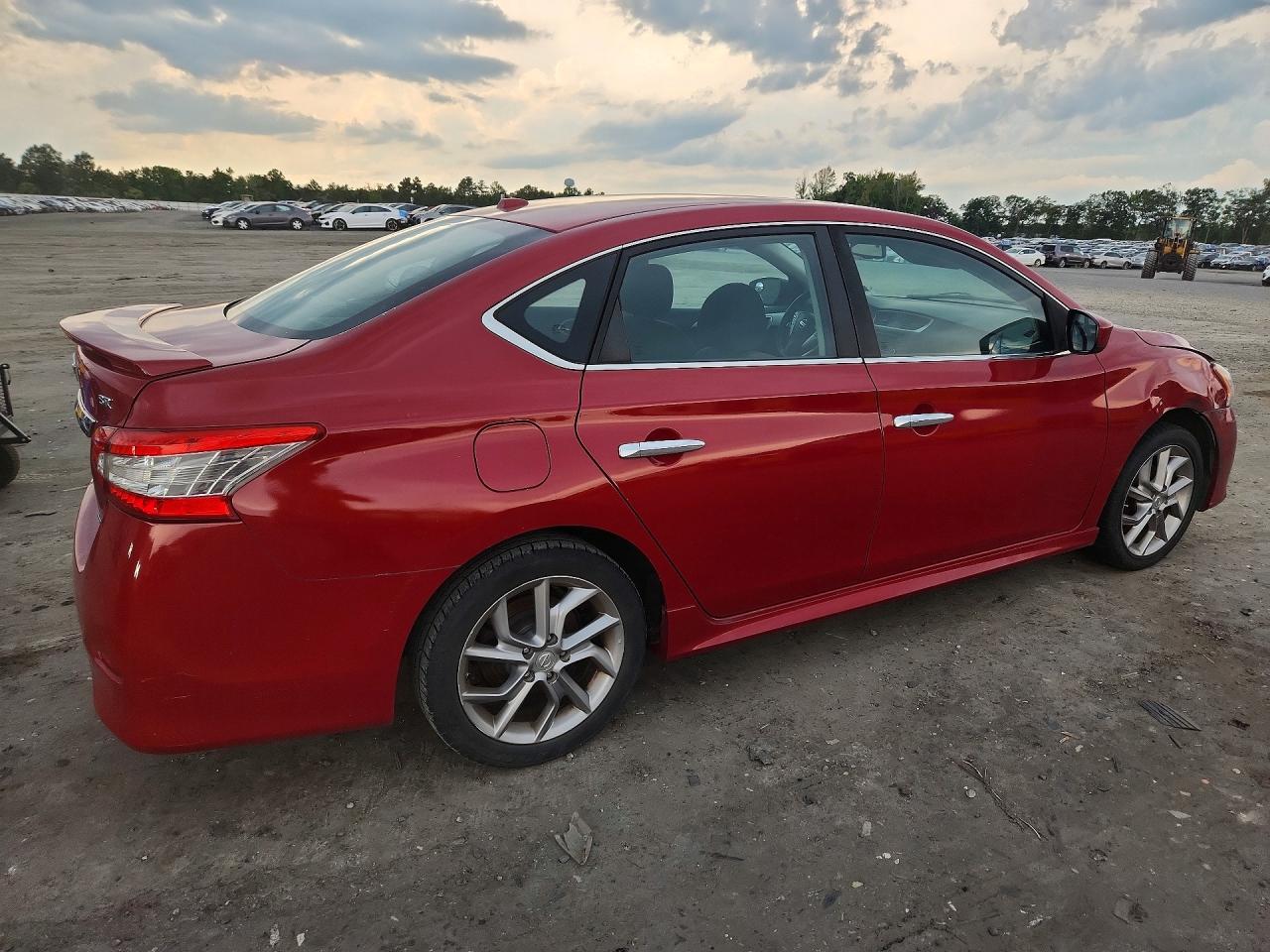 2014 Nissan Sentra Sr Red vin: 3N1AB7AP4EL610760