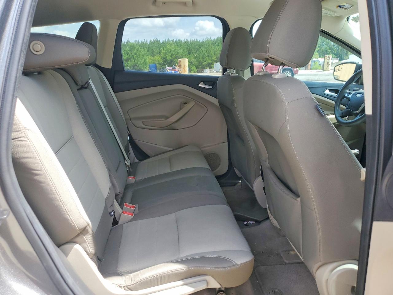 2014 Ford Escape Se Gray vin: 1FMCU9GX7EUC04802