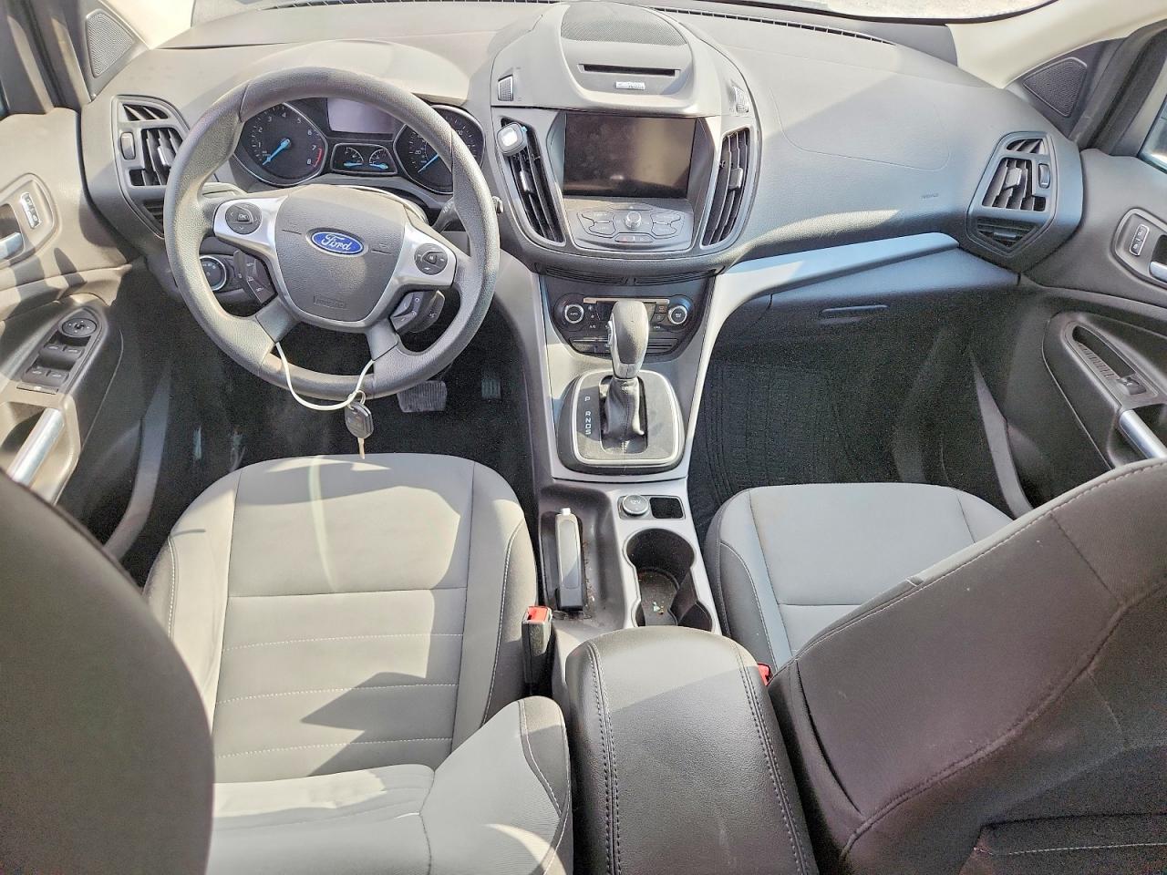 2014 Ford Escape Se Gray vin: 1FMCU0GX6EUB49383