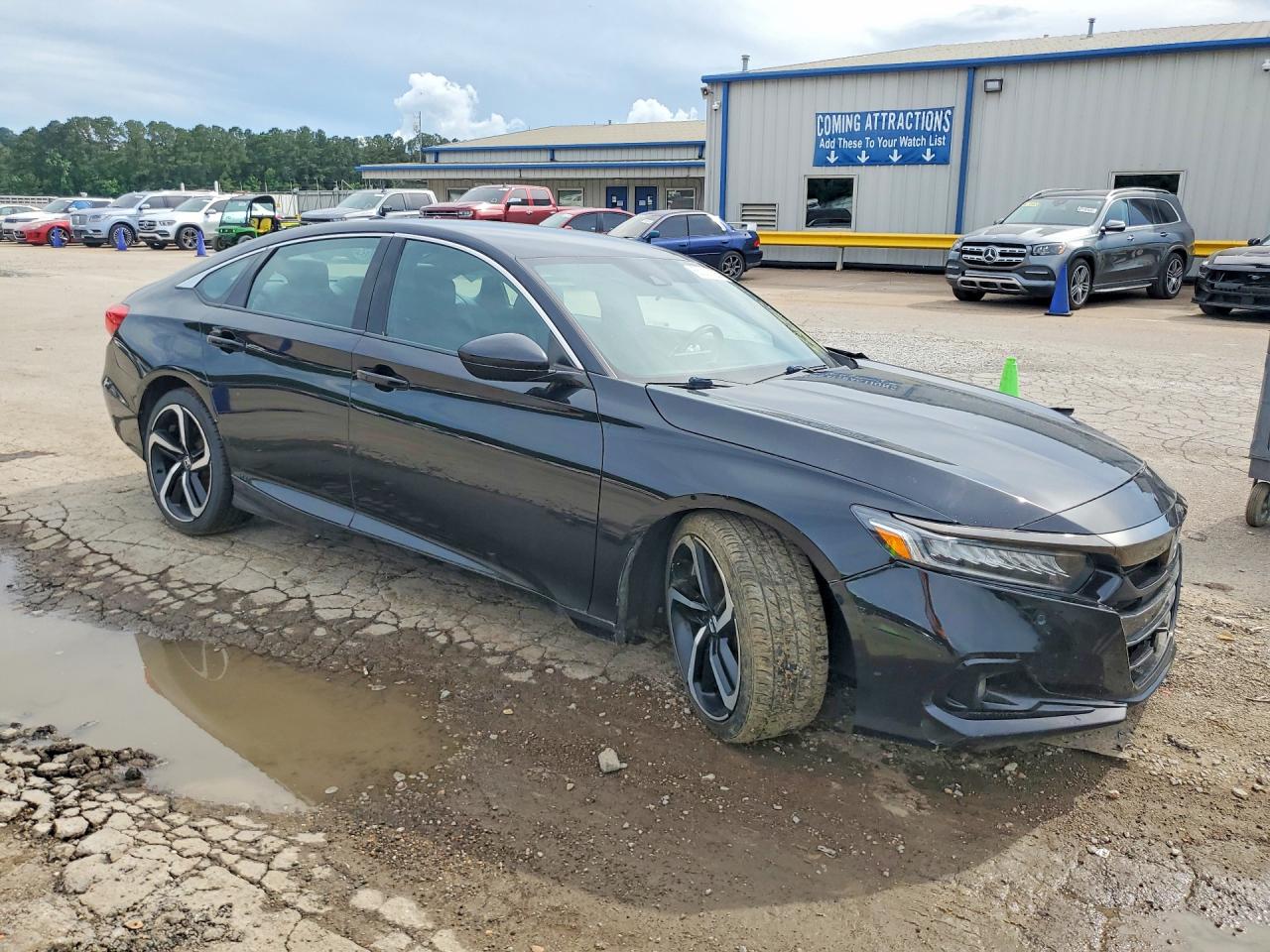 2021 Honda Accord Sport Black vin: 1HGCV1F33MA066405