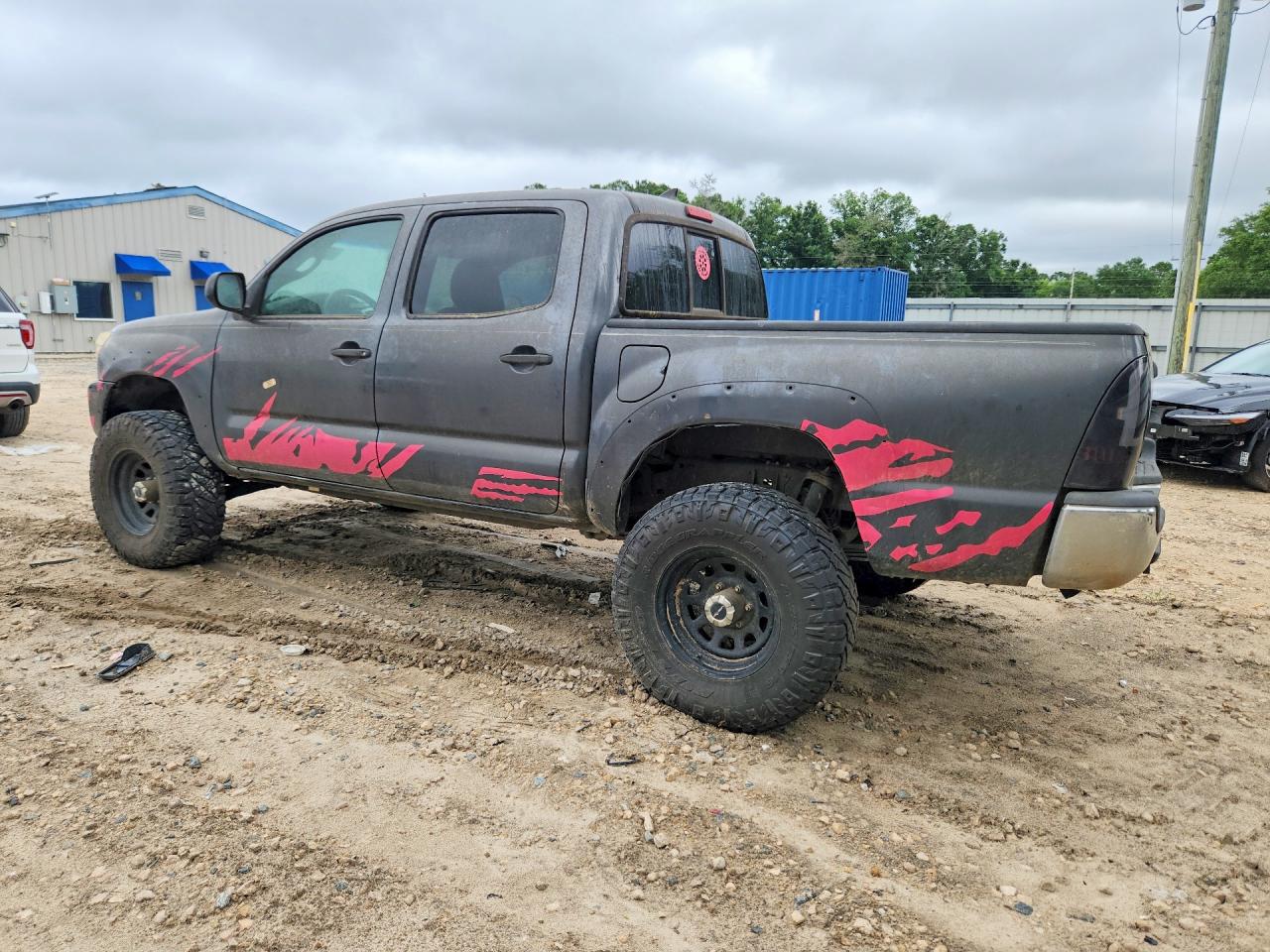 2014 Toyota Tacoma Double Cab Prerunner Gray vin: 3TMJU4GNXEM172591