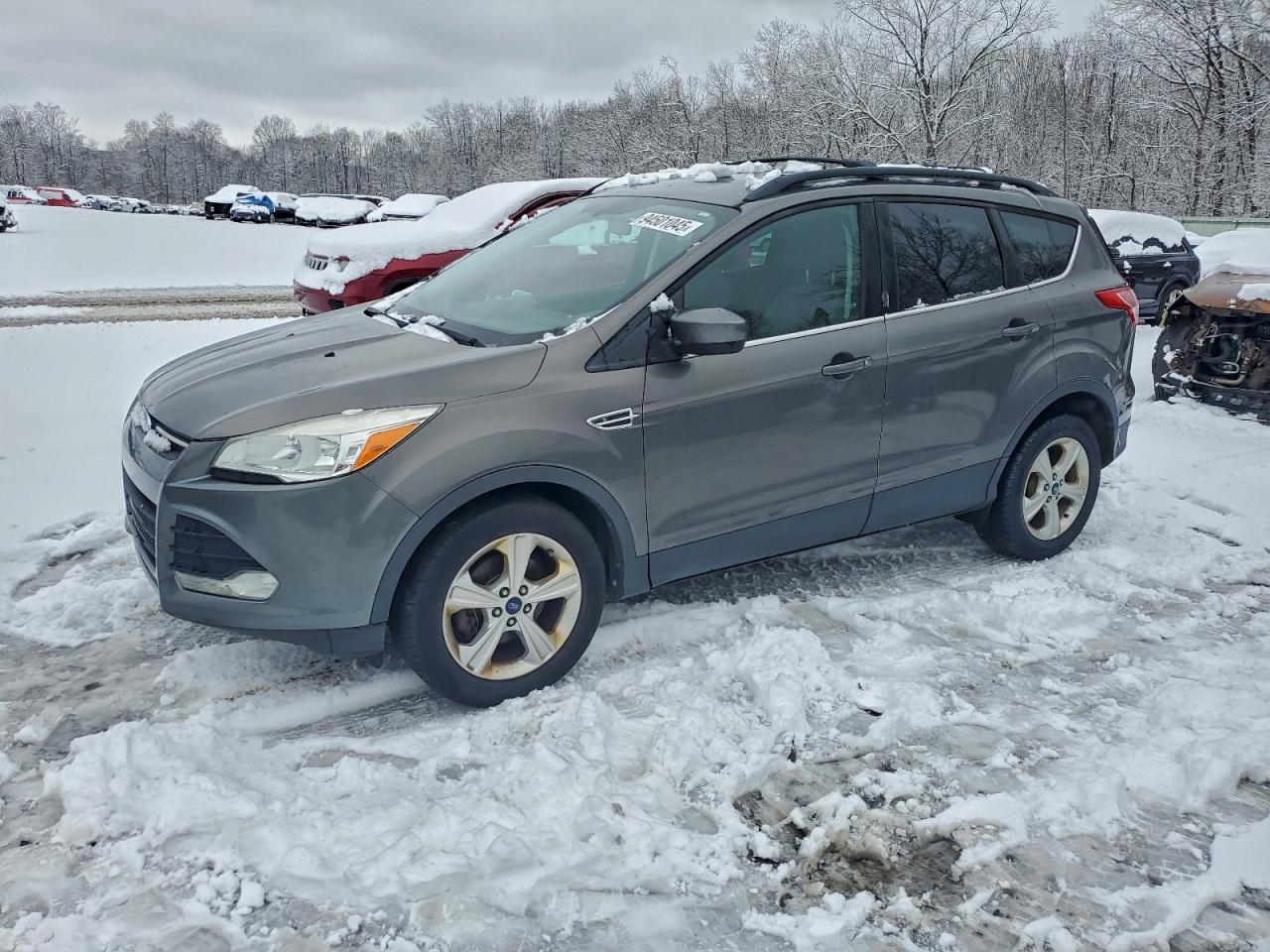 2013 Ford Escape Se Gray vin: 1FMCU0GX5DUA57986