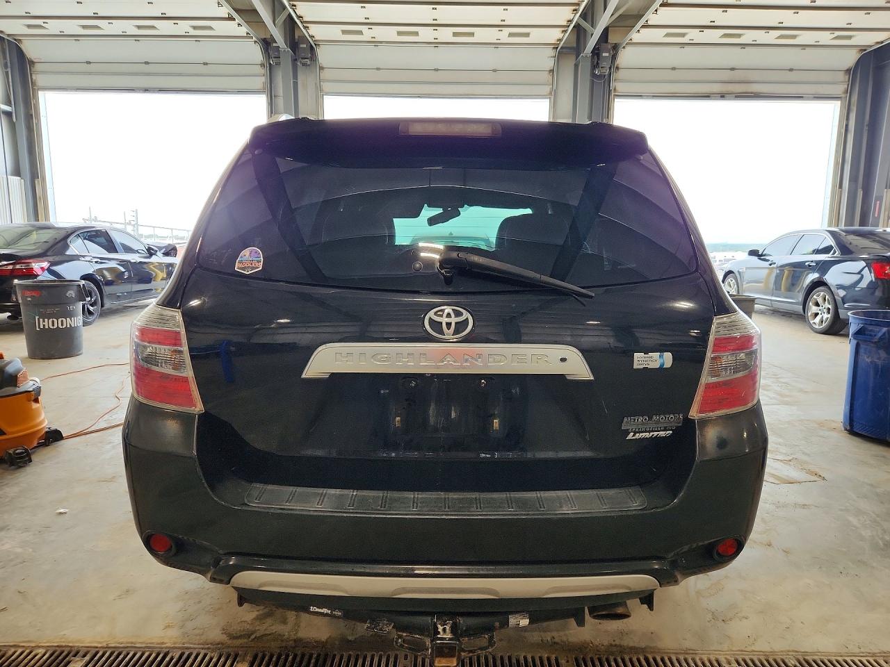 2010 Toyota Highlander Hybrid Limited Black vin: JTEJW3EH4A2040974
