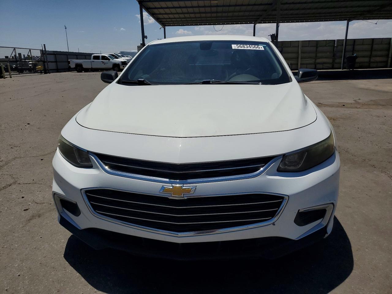 2016 Chevrolet Malibu Ls White vin: 1G1ZB5ST6GF189873