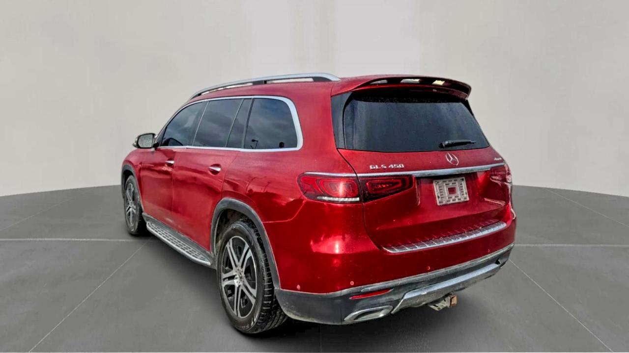 2020 Mercedes-benz Gls 450 4matic Burgundy vin: 4JGFF5KE3LA119590