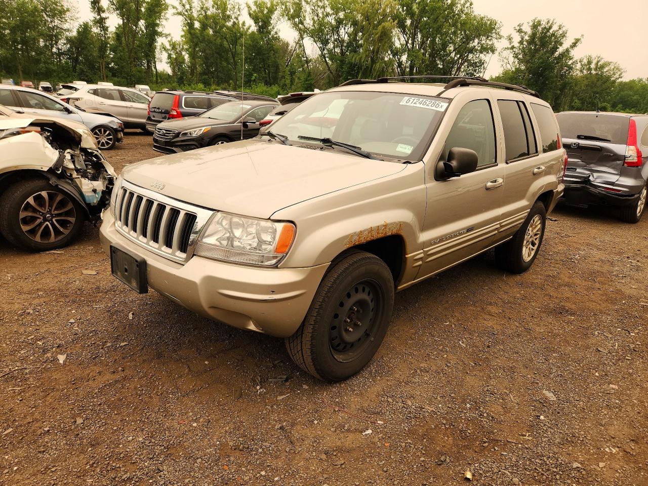 2004 Jeep Grand Cherokee Limited Gold vin: 1J4GW58S54C216795