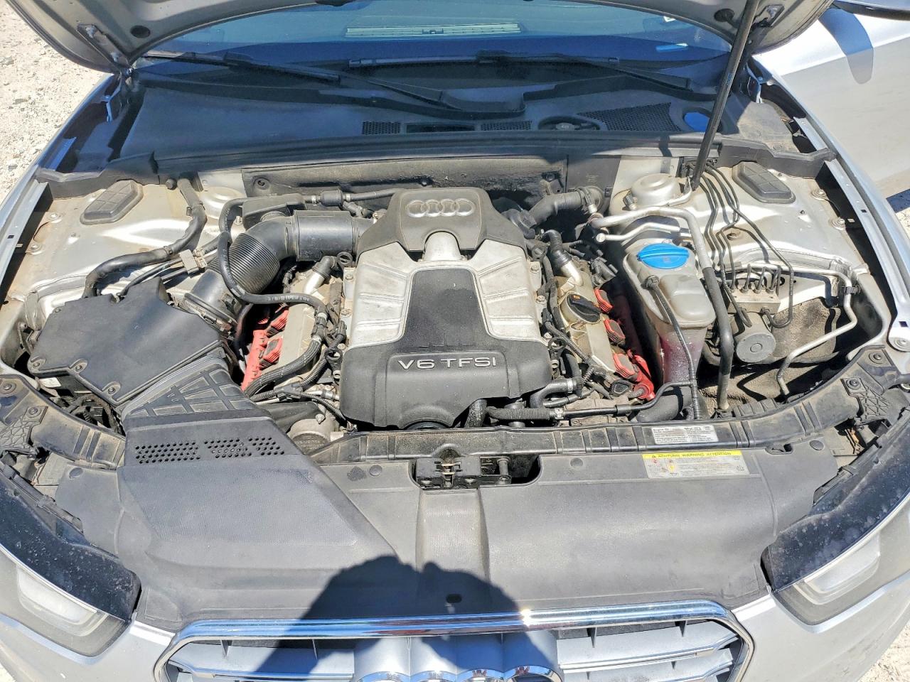2013 Audi S5 Prestige Silver vin: WAUVGAFR1DA006481