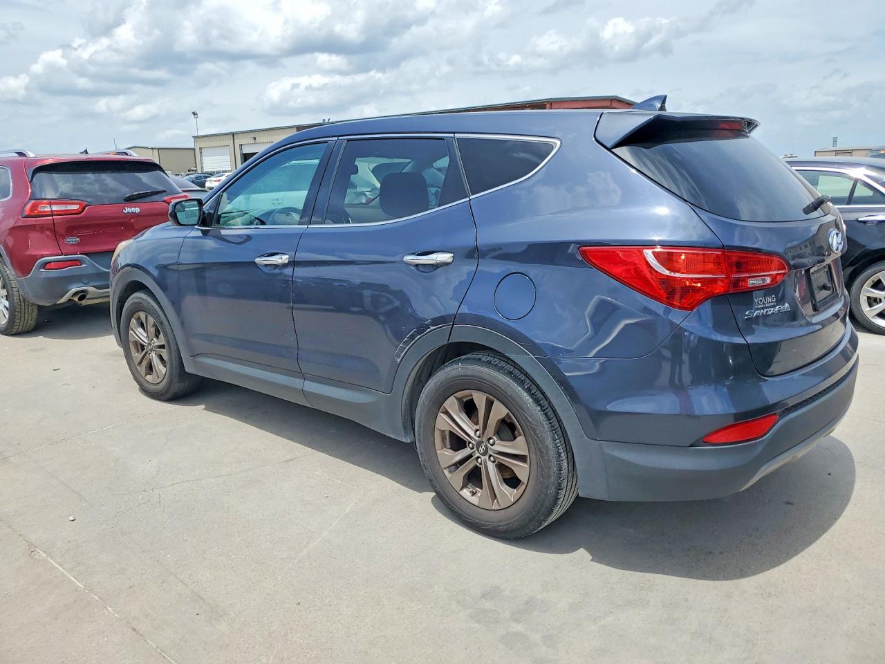 2015 Hyundai Santa Fe Sport 2.4l Blue vin: 5XYZT3LB0FG292328