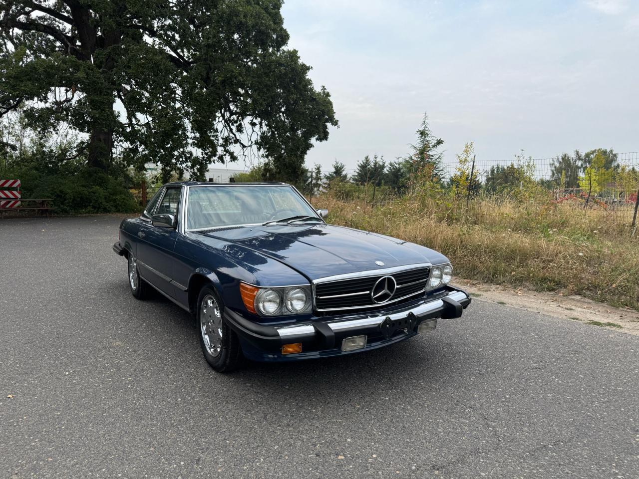 1987 Mercedes-benz 560 Sl Синий vin: WDBBA48D3HA057267