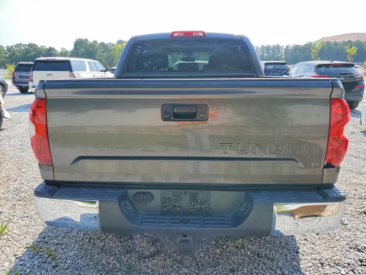 2014 Toyota Tundra Crewmax Limited Gray vin: 5TFFY5F17EX155823