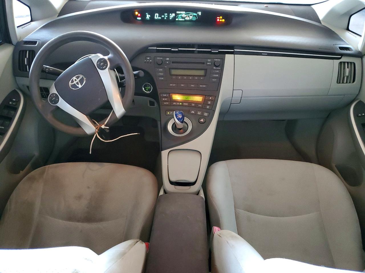 2010 Toyota Prius Ii Silver vin: JTDKN3DU3A0020642