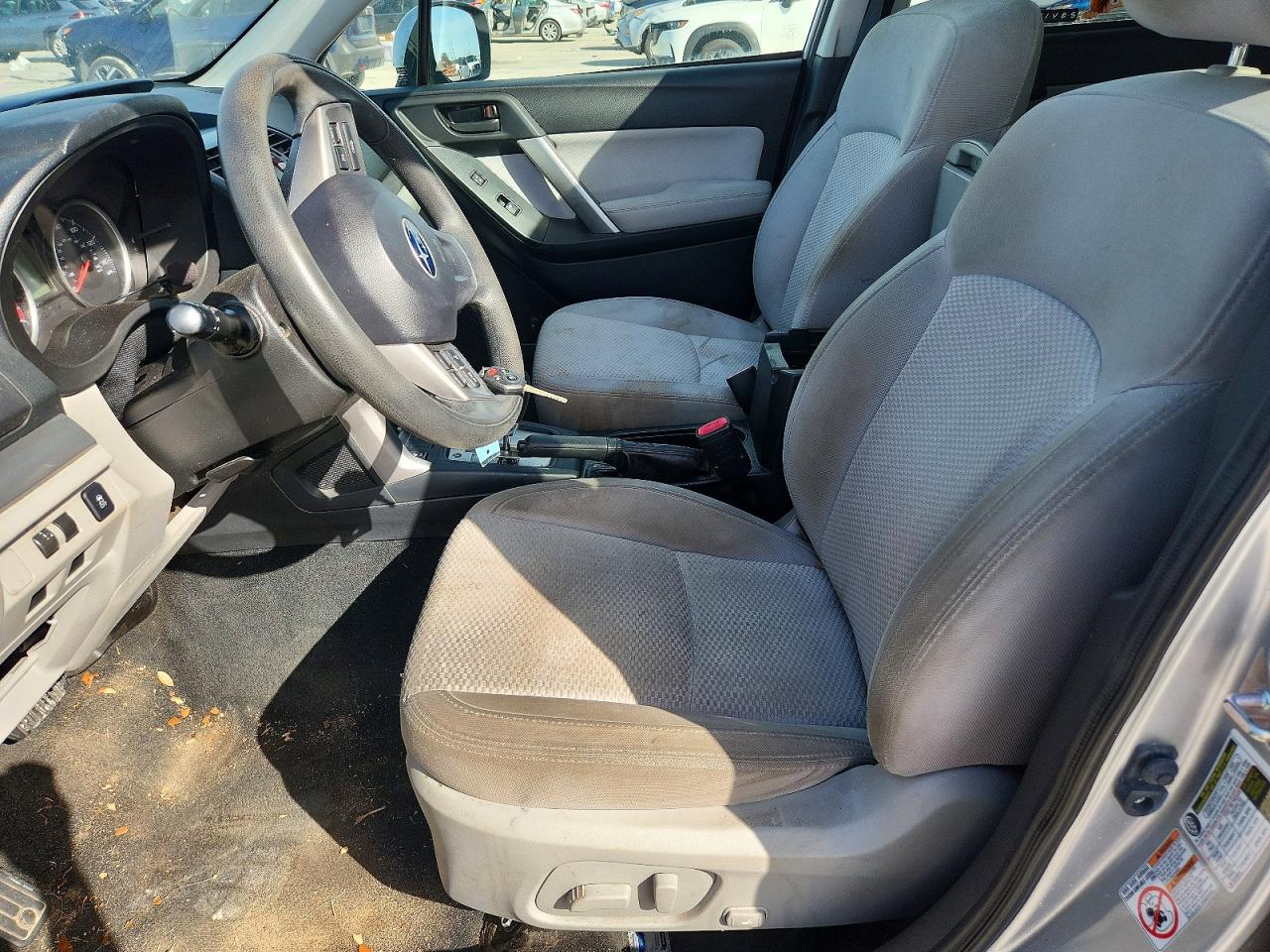 2015 Subaru Forester 2.5i Premium Silver vin: JF2SJADC6FH568278
