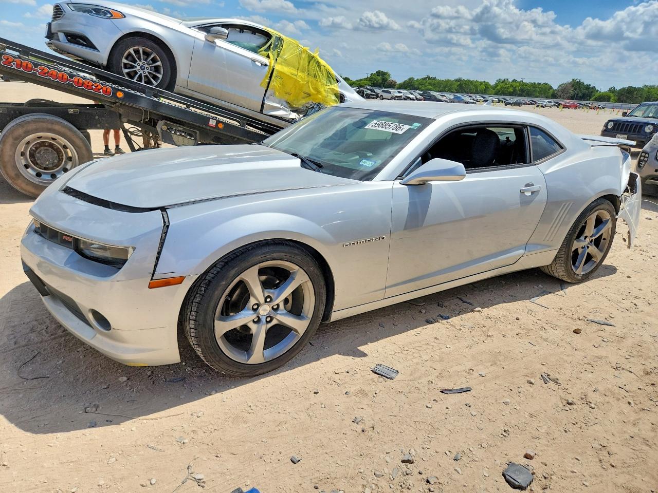 2014 Chevrolet Camaro Lt Серый vin: 2G1FC1E35E9136950