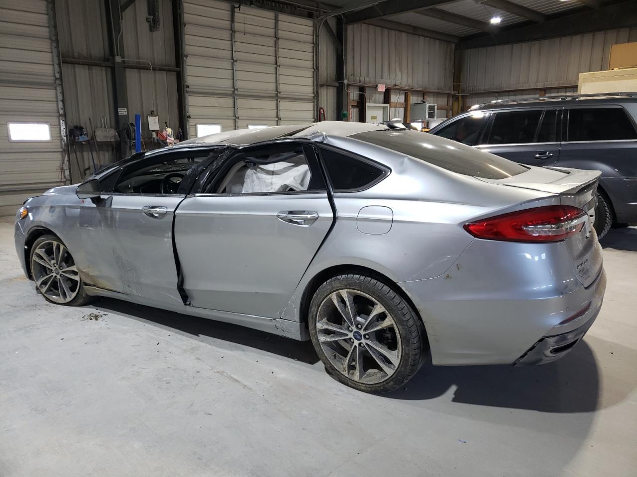 2020 Ford Fusion Titanium Silver vin: 3FA6P0D96LR192808