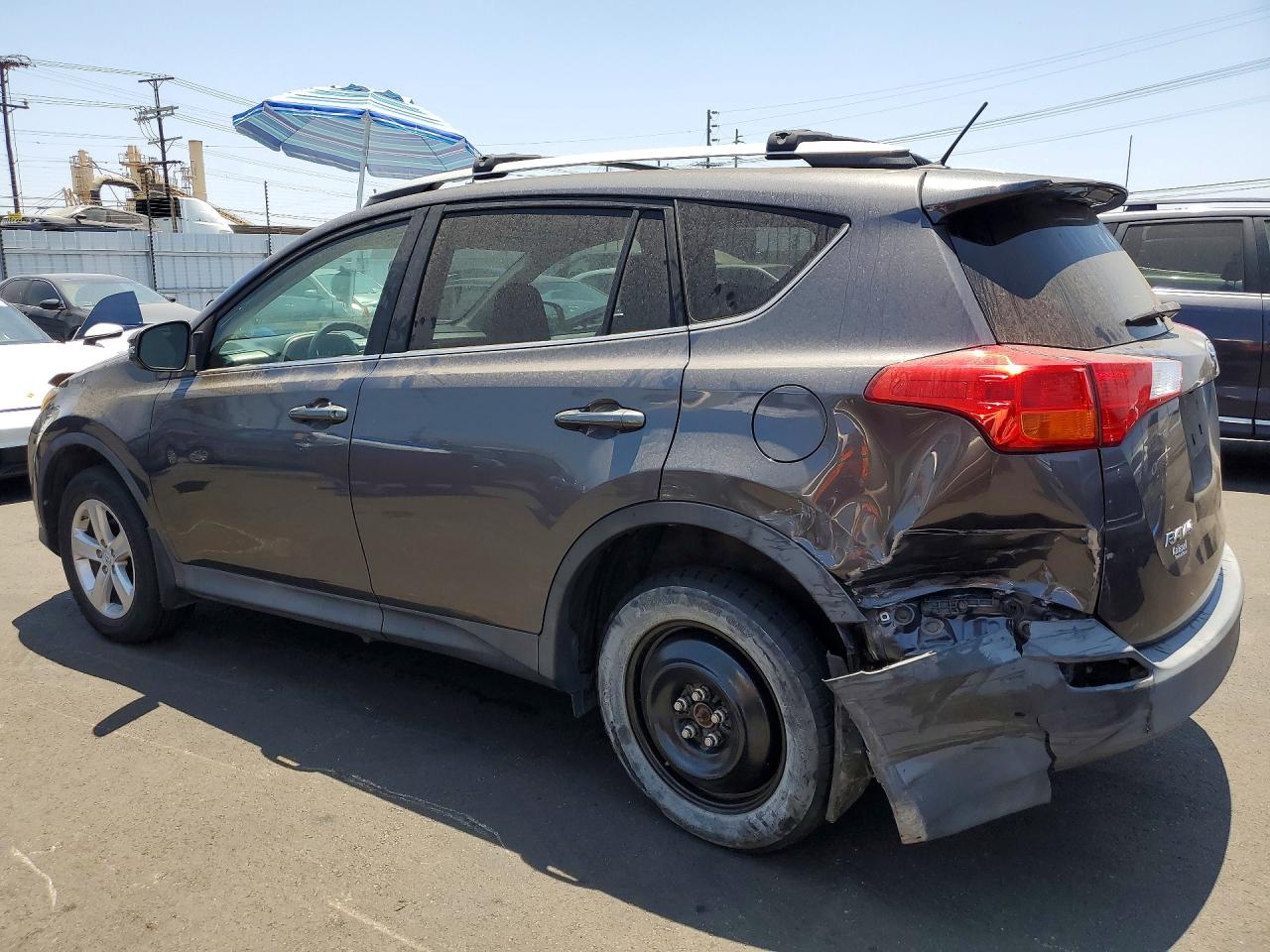 2013 Toyota Rav4 Xle Gray vin: 2T3RFREV2DW124710