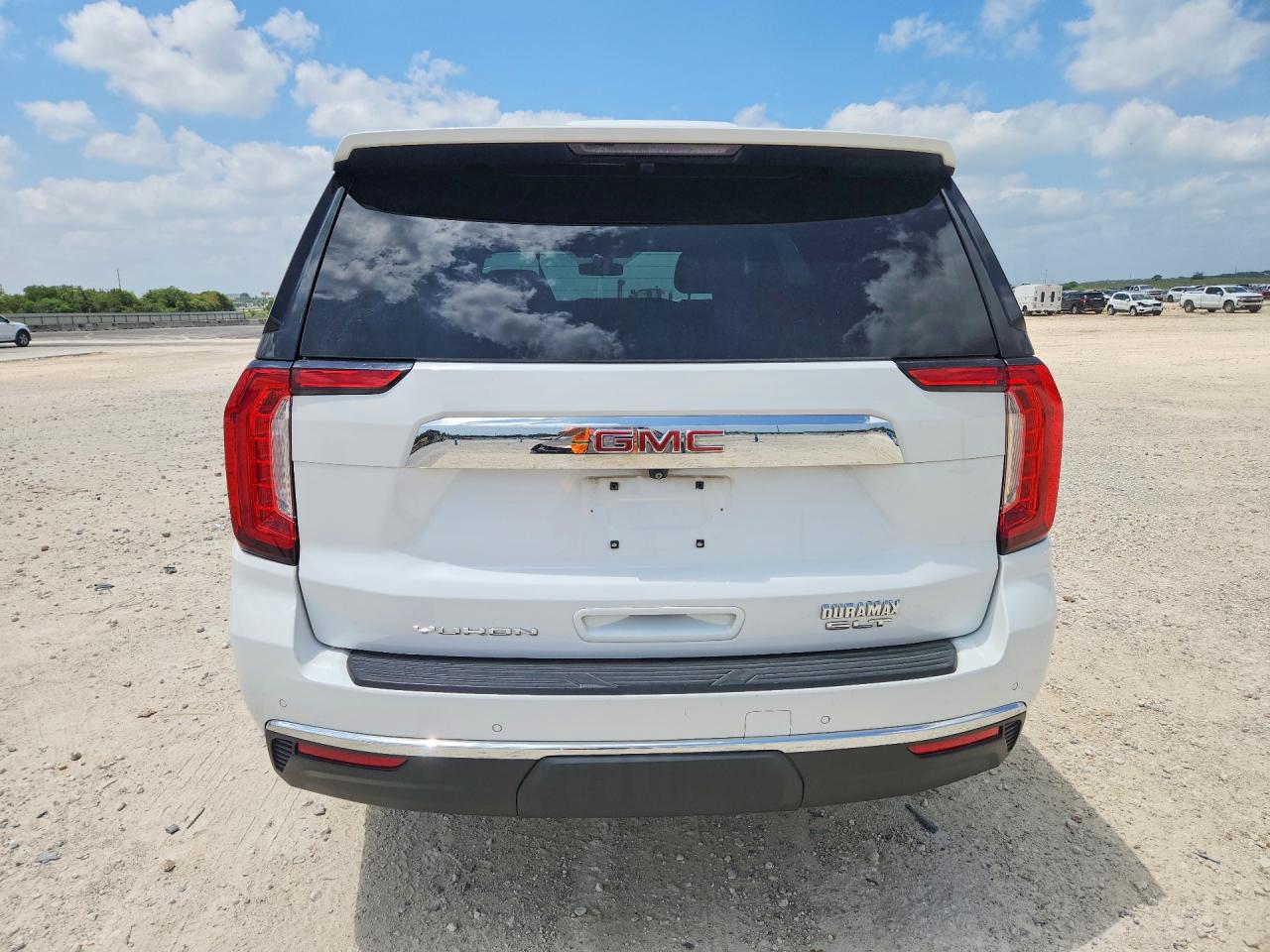 2022 Gmc Yukon Slt White vin: 1GKS1BKT6NR188927