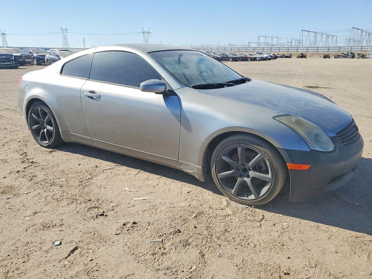 2005 Infiniti G35 Base Gray vin: JNKCV54E35M411523